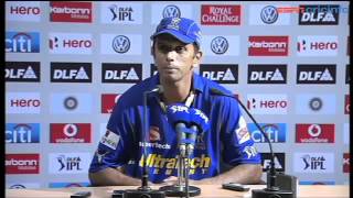 Rahul Dravid  15th match  Kolkata Knight Riders v Rajasthan Royals [upl. by Anileme635]