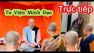 🔴trực tiếp  Tu Viện Minh Đạo Rất Nhiều Phật Tử đến để làm việc này [upl. by Vanny]