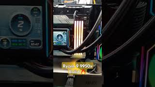 Ryzen 9 9950x build with RTX 4070 TI Super Expert Edition And Liqn Li Vision Case amdryzen gaming [upl. by Paymar]