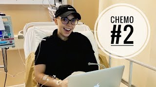 Second Chemo Treatment Vlog  My Cancer Journey [upl. by Sedecrem]