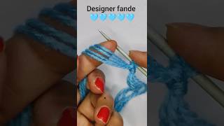 Designer fande 🥰easy trick 💞 lovely stitches trending viralshortsfeed shorts ytshorts [upl. by Kciredohr]