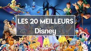 LES 20 MEILLEURS DESSINS ANIMÉS DISNEY [upl. by Echikson]