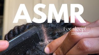 DETAILED TINGLY SCALP CHECK  ASMR FOR SLEEP [upl. by Bevvy683]