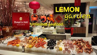 2024 Lemon Garden Buffet Dinner with Unlimited LOBSTER Seafood ShangriLa Kuala Lumpur [upl. by Jesse753]