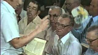 Holly Springs Sacred Harp singing Idumea 47b 1982 [upl. by Anahsahs]