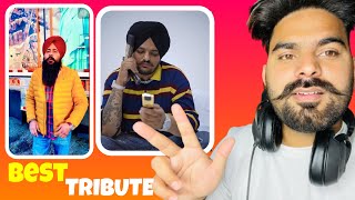 REACTION ON  RANDIALA MGR NEW SHARE TRIBUTE TO SIDHU MOOSEWALA MUSIC HARJ NAGRA [upl. by Ennayk]