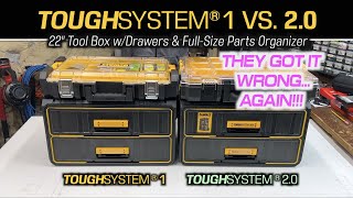 DeWalt ToughSystem 1 vs 20  Toolbox with Drawers and Parts Organizer [upl. by Dyana]