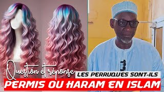 IMAM MADOU KONÉ  LES PERRUQUES POUR LES FEMMES SONTILS PERMIS OU HARAM DANS LISLAM [upl. by Ael984]