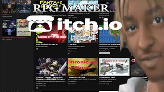 Judging RPG Maker Games Off Their Itch io Page Part 2 [upl. by Calysta536]