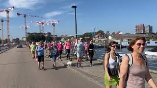 Dam tot damloop 2024 Fietsen langs de route [upl. by Michail]