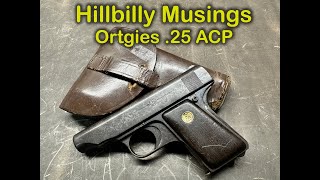 Ortgies 25 ACP Pistol [upl. by Nimzzaj]