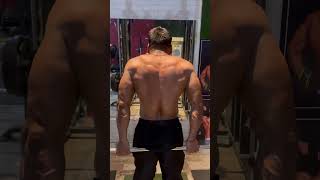 Barbell behind shrug bodybuilding aesthetic heavylifting bodybuildinggym olympia [upl. by Zaslow]