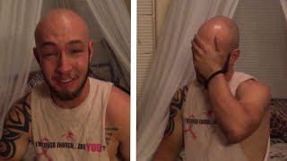 Best Birthday Present  Pregnancy Test Reaction [upl. by Hillery505]