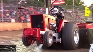 Tractor Pulls 2019 Sandusky County Fair Pull NTPA [upl. by Karney]