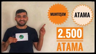 MUHTEŞEM ATAMA  2500 MEMUR ALIMI GÜMRÜK MUHAFAZA MEMURU amp MUAYENE MEMURU amp BÜRO PERSONELİ [upl. by Aneert]