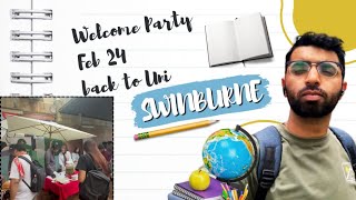 WELCOME BACK TO SWINBURNE UNIVERSITY  2ND SEMESTER  PARTY WEEK [upl. by Also6]