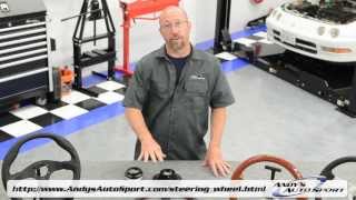 Steering Wheels Overview  Presented by Andys Auto Sport [upl. by Hayott108]