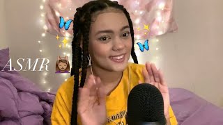 ASMR  Playing In My Braids Soft Relaxing Whispers [upl. by Amelina]