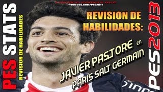 Stats Javier Pastore en PSG  Revisión habilidades PES 2013  PESEDIT 51 Season 1314 [upl. by Yart]