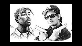 2Pac  quotHomeboyzquot ft Eazy E [upl. by Nnayr319]