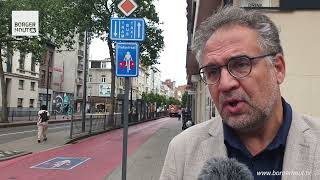 Tram en bushalte Drink wordt gedeeltelijk verplaatst video [upl. by Devin]