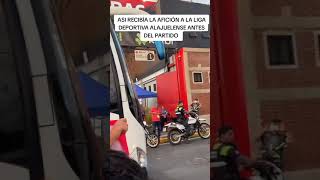 LIGA DEPORTIVA ALAJUELENSE LLEGADA AL ESTADIO football costarica [upl. by Anec239]