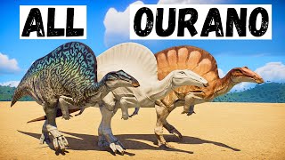 Ouranosaurus ALL SKINS  Prehistoric Kingdom [upl. by Solberg676]