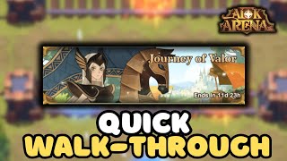 AFK ARENA  JOURNEY OF VALOR [upl. by Leyla]