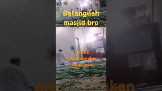 Solat asar waktu dingin Beruntunglah orang solat berjemaah di 2 waktu yang dingin Asar dan subuh [upl. by Elsinore594]