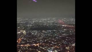 Night Landing At Mexico City Airport Flying With Avianca Airlines [upl. by Irehj]