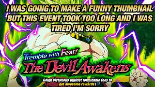 TREMBLE WITH FEAR THE DEVIL AWAKENS ALL MISSIONS COMPLETE DBZ Dokkan Battle [upl. by Dory498]