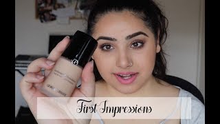 Giorgio Armani Luminous Silk Foundation First Impressions  Ishtar [upl. by Capello920]