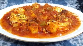 Recette chakchouka tunisienne  وصفة سهلة لعمل الشكشوكة التونسية [upl. by Eimiaj]