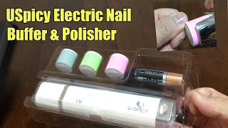 USpicy Electric Nail Buffer amp Polisher [upl. by Pasol]