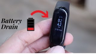 Mi band 3 battery drain issue  Defective or Normal [upl. by Netsrek600]