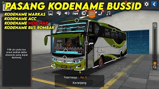 Cara Pasang Kodename BUSSID [upl. by Ennelram775]