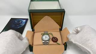 Rolex Datejust 36mm Ref 16234 UNBOXING 4K [upl. by Anecuza]