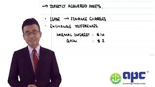 ACCA SBR IFRS Summary IAS 23 Borrowing costs [upl. by Emyaj]