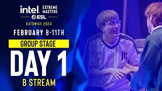 IEM SC2 Katowice 2024  Group Stage  Stream B  Day 1 [upl. by Trainor]