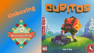 Cubitos  Unboxing  Brettspiel [upl. by Nerissa456]