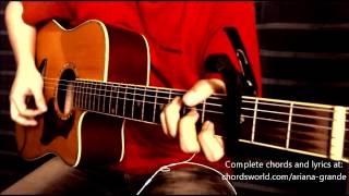 Popular Song Chords by Ariana Grande  How To Play  chordsworldcom [upl. by Nahtiek]