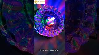 RGB crystal led ceiling lamp lighting lampfactory manufacturer homedecor [upl. by Ezri]