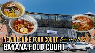 Exploring The Futuristic Food Court  Food Bayana Bayan Lepas [upl. by Netsruk]