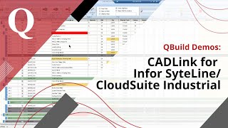 Solidworks to Infor SyteLine CADLink Demo [upl. by Maje]