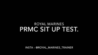 Royal Marines Sit Up Bleep Test [upl. by Boyer]