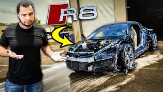 I Bought A Worthless Audi R8 To Rebuild HUGE MISTAKE [upl. by Erkan]