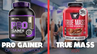 Pro Gainer Optimum Nutrition vs TrueMass BSN Understanding Differences Which Is the Winner [upl. by Luedtke]