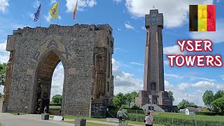 YSER TOWERS  IJZERTOREN  DIKSMUIDE WEST FLANDERS  BELGIUM  ELLASLIFE [upl. by Vincents376]