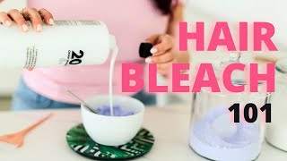 Everything You DIDNT KNOW About Hair Bleach From a Hairstylist  HOW BLEACH WORKS hairbleaching [upl. by Zinn]