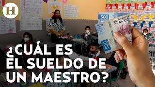 Día del maestro 2024 ¿Cuánto gana un profesor de educación básica en México [upl. by Xineohp]